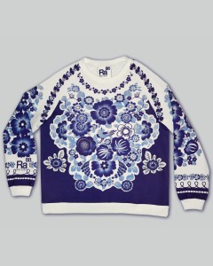 BLUZA FAJANS NIEBIESKI